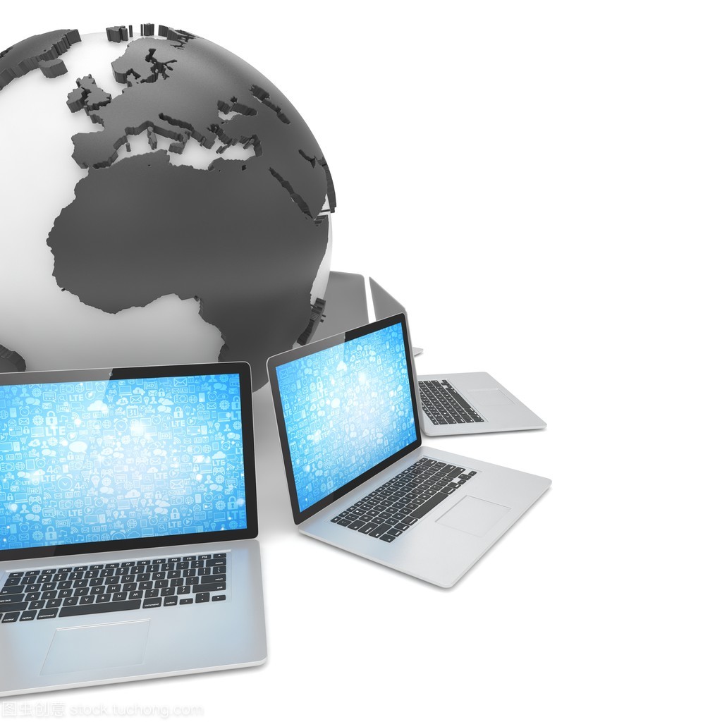 地球全球筆記本電腦網絡 計算機網絡技術的創新與開發